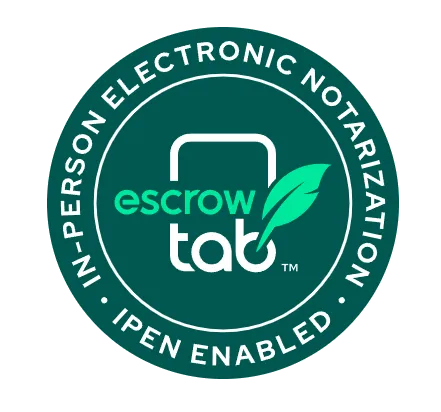 In-Person Electronic Notarization insignia